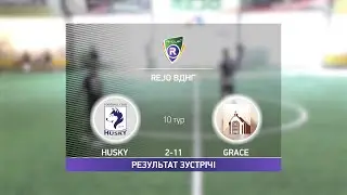Обзор матча | Husky 2-11 Grace | Турнир по мини-футболу в Киеве