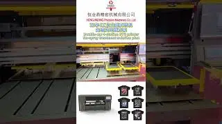 double-car 4-station dtg printer #printer #machine #dtgprinter#dtg #dtgprint #dtgprinting #dtgink