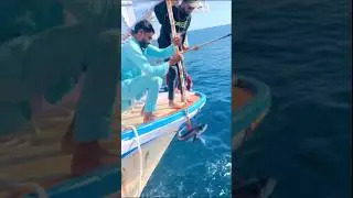 Powerful King Fish Catch 🔥 Surmai Fishing in Deep Sea | Traditional Fisherman Life #fishingdaily