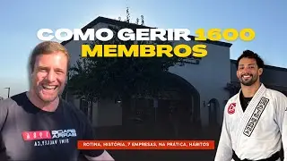 Como Gerir 1.600 Alunos em 3 Escolas de Jiu-Jitsu | Andre Almeida