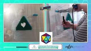 Making Streamaversary D20 Rug !support !pcos !incentive !rugs !discord !store !doods 2