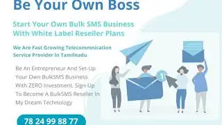 Start Own BulkSMS Business | White Label Reseller Panel |  My Dreams Technology | BulkSMS Service