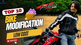 Ns125 top10 modification and stickers 💸low cost ||ns modification full review #nsmodification #rider