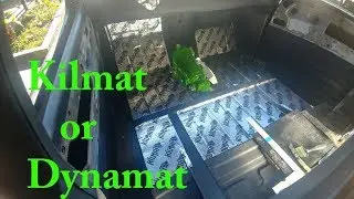 kilmat sound dampening BEFORE AND AFTER