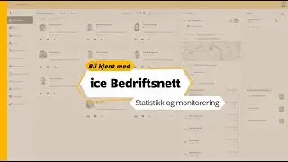 Bli kjent med | Bedriftsnett: Statistikk og monitorering | ice.no/bedrift