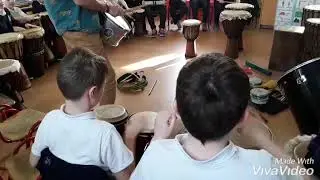 Drum workshop with Peter Crann