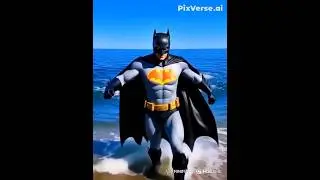 batman underwater #viralvideo #ai #funny #memes #batman #superhero #dc