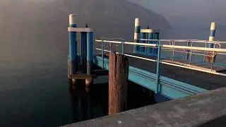 Iseo at sunset and ferry ride on the lake.