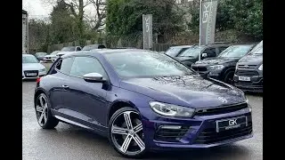 VOLKSWAGEN SCIROCCO R TSI - DISCOVER NAVIGATION - SIGNATURE PAINT - TITAN BLACK VIENNA LEATHER