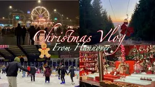 Christmas VLOG ||Mountains, Christmas market and more🎄|| 4-days trip to Hannover💫