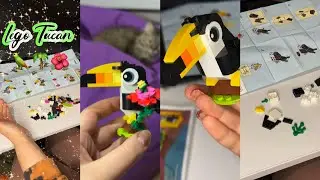 LEGO Tuc&aacute;n 🌺🍹🌴🐠🦜 Relax while I assemble, ASMR video with commentary 🥳