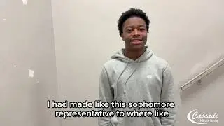 CMG Student Ambassador Naseer Van Trece Interview with Jairon Williams  student Lincoln Prep Academy