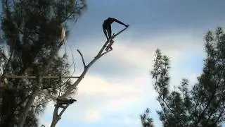 Highest Cliff Dive Ever Rick's Cafe Jamaica