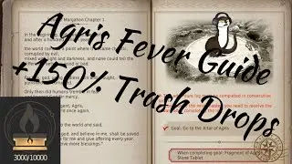 Agris Fever +150% Trash Drop Rate Complete Guide (Book of Margahan)