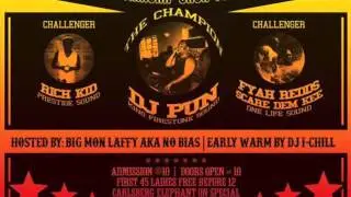 45 Champion Dj Pun vs Rich Kid vs Fyah Redds & Scare Dem Kee **