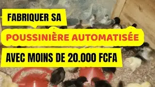 Fabriquer sa poussinière automatisée avec moins de 20.000 FCFA
