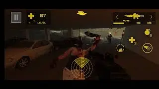 zombie Defense 2|parking level 5|Giant zombie|zombie virus outbreak in a parking lot|