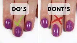 How to Paint Your Nails PERFECTLY at Home