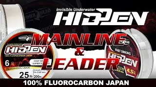 HAMMERHEAD HIDDEN  - 100% FLUOROCARBON LINE & LEADER