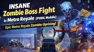INSANE Zombie Boss Fight in Metro Royale (PUBG Mobile) | Epic Metro Royale 