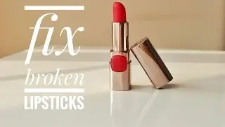 how to fix broken lipstick bullet at home simply | Pragati Bhatia