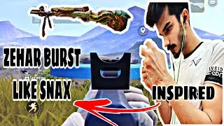 Zehar burst inspired from IND SNAX || DP28 king || 6 finger claw iPad gameplay || must watch video |