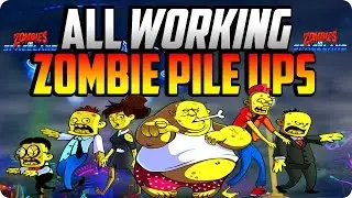 Zombies In Spaceland - All Working Zombie Pile Up Glitches - Infinite Warfare Zombie Glitches