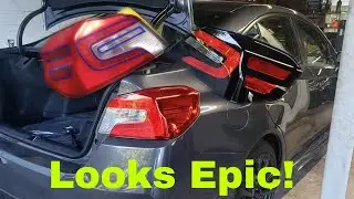 15+ WRX/STI Custom Tail lights (Rd.3)
