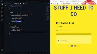 TODO List  | HTML CSS JavaScript | Part 2