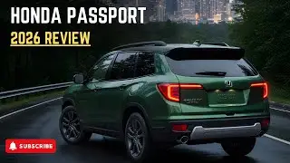 Обзор Honda Passport 2026 года &ndash; прочный дизайн, мощный двигатель V6 и полный привод: подробности.