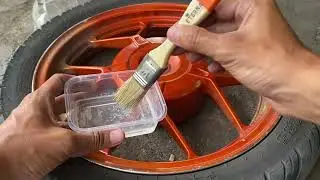 Cara Cepat Menghilangkan Cat Pada Velg Motor