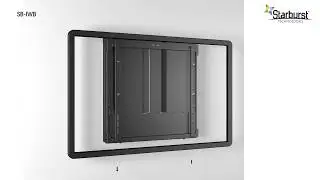INTERACTIVE WHITEBOARD MOUNT - Model SB-IWB - STARBURST TECHNOLOGIES