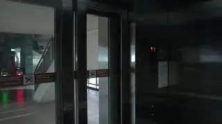 Cove LRT Station (Punggol), Singapore - Mitsubishi GPS-III Traction Elevator (Platform Access)