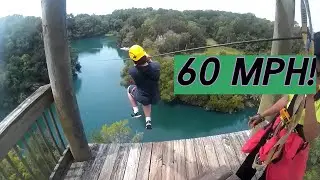 Riding the Highest, Fastest, and Longest Zipline in Florida. May 2022