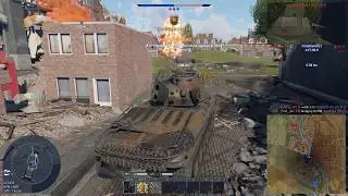War Thunder; Ikv 73; On some maps, low shell velocity is actually a blessing; Ground Arcade