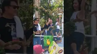 SPOTTED BONG REVILLA & EJAY FALCON in PANAGBENGA #shorts #trend #viral #panagbenga