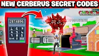 *NEW* Worlds First CERBERUS Secret Codes in Fortnite Steal The Brainrot New Cursed Event! New Codes