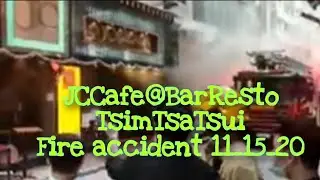 Fire Accident 🚑// JCCafe and Bar _TsimTsaTsui Hongkong//STkrish Maya Vlogsz