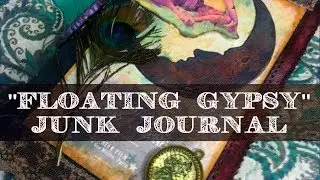 (Sold) Vintage Bohemian Junk Journal Flip Through ~ 