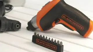 BLACK+DECKER&trade; Lithium-ion Screwdriver with Right Angle Attachment, 20 Accessories and Storage Tin