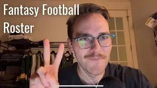 My Fantasy Football Roster - ASMR Whisper Ramble