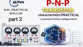 Common Emitter Configuration practical perform 