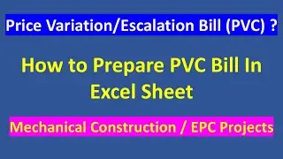 price variation clause in contract | price variation clause | price escalation in construction | PVC