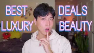 50% OFF LUXURY BEAUTY HAUL - BEST HOLIDAY DEALS/DISCOUNTS MAKEUP & SKINCARE RECOMMENDATIONS 2024