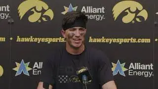 Iowa QB Alex Padilla talks his first start as a Hawkeye