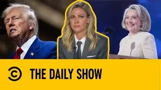 Hillary Clinton Backs Kamala Harris At DNC Event | The Daily Show