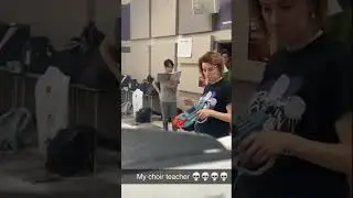 Choir teacher shoots student