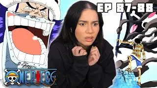 LUFFY vs WAPOL!!│ONE PIECE Episode 87-88 REACTION