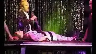 Stage show visible sawing