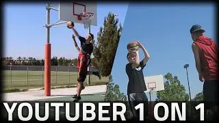 YOUTUBER 1 ON 1 BASKETBALL VS KIDDKUDA